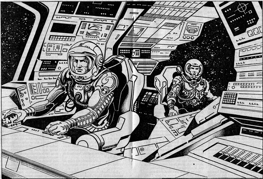 Impressionen Atlan 647 Zeichner: Themistokles Kanellakis © Heinrich Bauer Verlag KG, Hamburg