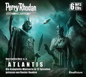 Hörbücher Atlantis Sammelbox (6 MP3-CDs) Zeichner: Arndt Drechsler-Zakrzewski © Eins A Medien GmbH, Köln