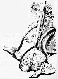 PR 426: Ein Medoroboter kümmert sich um Alaska Saedelaere Zeichner: Johnny Bruck © Heinrich Bauer Verlag KG, Hamburg