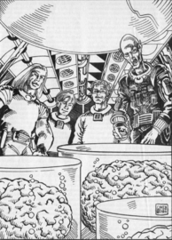 Malische Mole - Trim, Startac (Atlan, Mohodeh Kascha, Rudimentsoldaten) PR 2111 Zeichner: Michael Wittmann © Heinrich Bauer Verlag KG, Hamburg