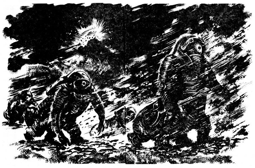 Impressionen Atlan 138 Zeichner: Johnny Bruck © Heinrich Bauer Verlag KG, Hamburg