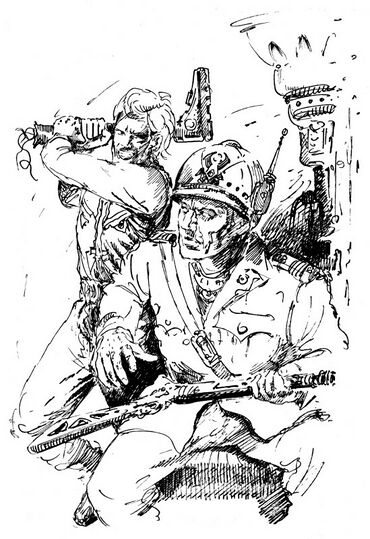 Impressionen Atlan 183 Zeichner: Johnny Bruck © Heinrich Bauer Verlag KG, Hamburg