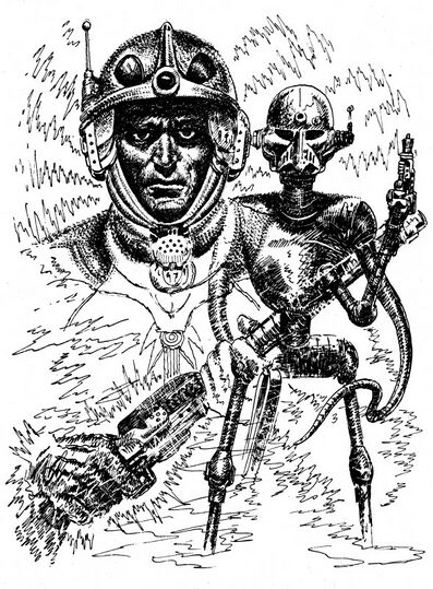 Impressionen Atlan 134 Zeichner: Johnny Bruck © Heinrich Bauer Verlag KG, Hamburg