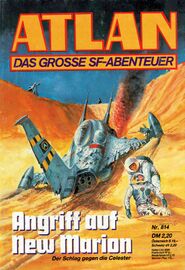 Heft Atlan 814 Zeichner: Johnny Bruck © Heinrich Bauer Verlag KG, Hamburg
