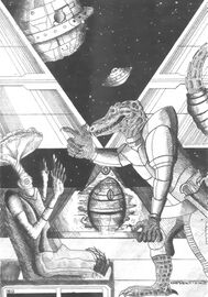 Stellaris 105: Impressionen Zeichner: Niklas Kappenstein © Heinrich Bauer Verlag KG, Hamburg