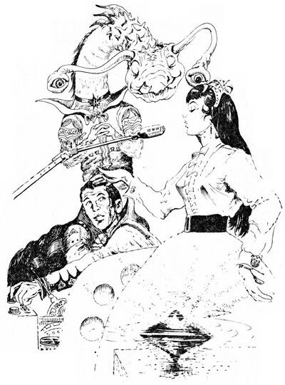 Impressionen Atlan 165 Zeichner: Johnny Bruck © Heinrich Bauer Verlag KG, Hamburg