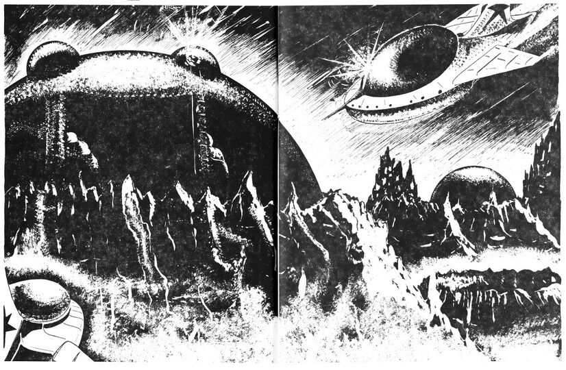 Impressionen Atlan 132 Zeichner: Johnny Bruck © Heinrich Bauer Verlag KG, Hamburg