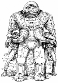 PR 446: Falscher Alarm Anm.: Die Szene entspricht nicht der Beschreibung im Roman. Zeichner: Johnny Bruck © Heinrich Bauer Verlag KG, Hamburg