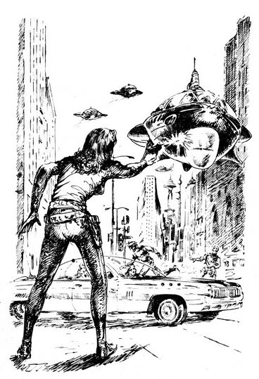 Impressionen Atlan 111 Zeichner: Johnny Bruck © Heinrich Bauer Verlag KG, Hamburg