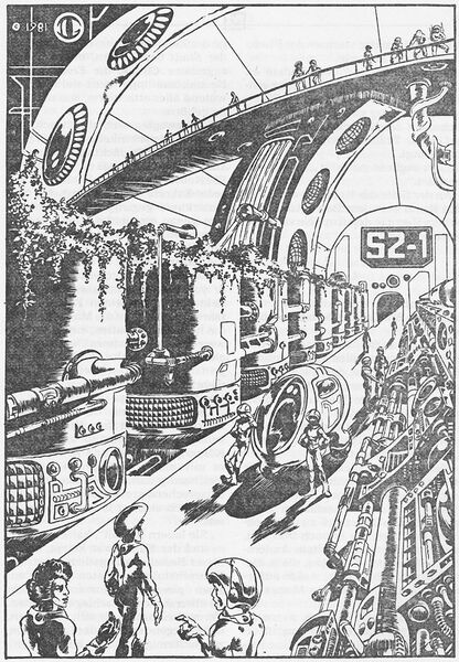 Impressionen Atlan 520 Zeichner: Dirk Geiling © Heinrich Bauer Verlag KG, Hamburg