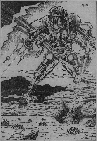 Impressionen Atlan 557 Zeichner: Themistokles Kanellakis © Heinrich Bauer Verlag KG, Hamburg