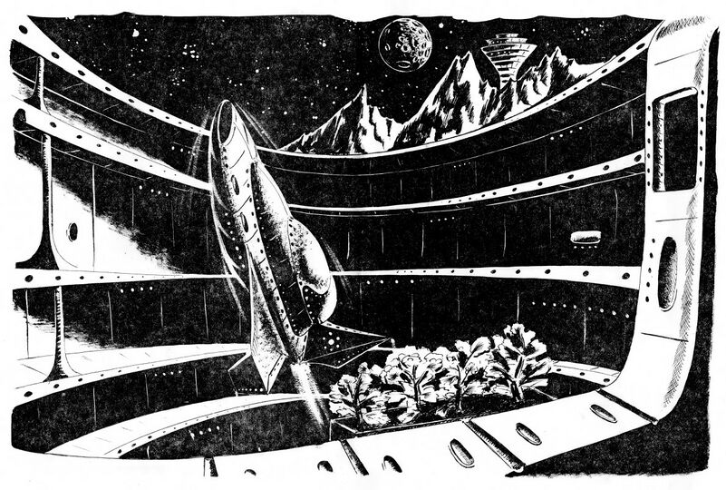 Impressionen Atlan 169 Zeichner: Johnny Bruck © Heinrich Bauer Verlag KG, Hamburg