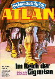 Heft Atlan 549 Zeichner: Johnny Bruck © Heinrich Bauer Verlag KG, Hamburg