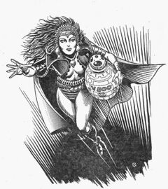 Heft PR 962: Olkyra mit dem Vario-500 Zeichner: Themistokles Kanellakis © Heinrich Bauer Verlag KG, Hamburg