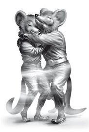 Gucky und Iltu PR 2576 Zeichner: Swen Papenbrock © Heinrich Bauer Verlag KG, Hamburg