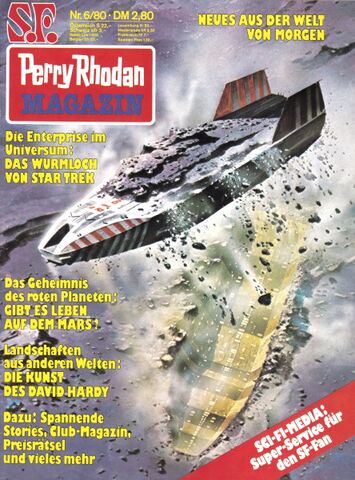 Band 16: Perry Rhodan Magazin 6/80 Zeichner: Chris Foss © Heinrich Bauer Verlag KG, Hamburg
