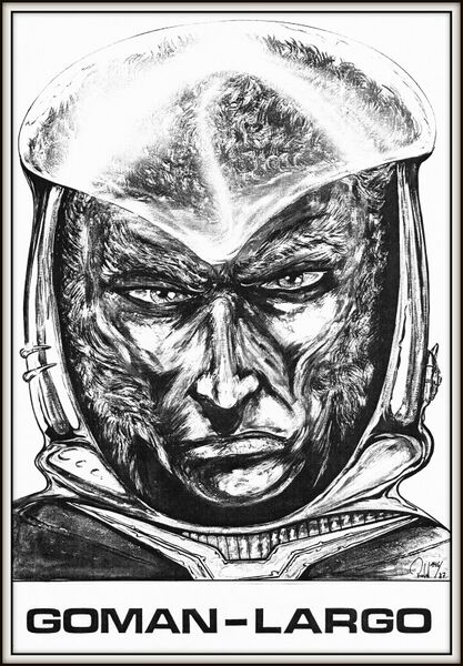 Goman-Largo Atlan 809 Zeichner: Robert Straumann © Heinrich Bauer Verlag KG, Hamburg