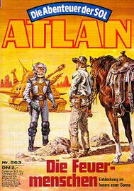 Heft Atlan 563 Zeichner: Johnny Bruck © Heinrich Bauer Verlag KG, Hamburg