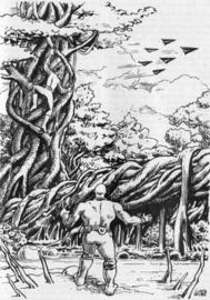 Monkey (im Dschungel von Ord Agenda) PR 2166 Zeichner: Michael Wittmann © Heinrich Bauer Verlag KG, Hamburg