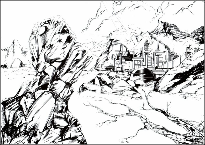 Anima als Wunderkristall Atlan 677 Zeichner: Robert Straumann © Heinrich Bauer Verlag KG, Hamburg