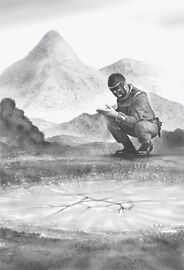 Alaska Saedelaere (am Zeitbrunnen) PR 2538 Zeichner: Swen Papenbrock © Heinrich Bauer Verlag KG, Hamburg