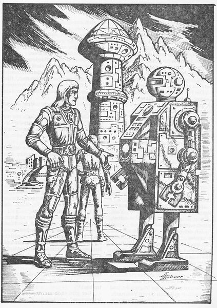 Impressionen Atlan 512 Zeichner: Alfred Kelsner © Heinrich Bauer Verlag KG, Hamburg