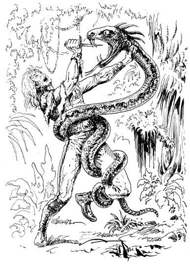 Impressionen Atlan 197 Zeichner: Johnny Bruck © Heinrich Bauer Verlag KG, Hamburg