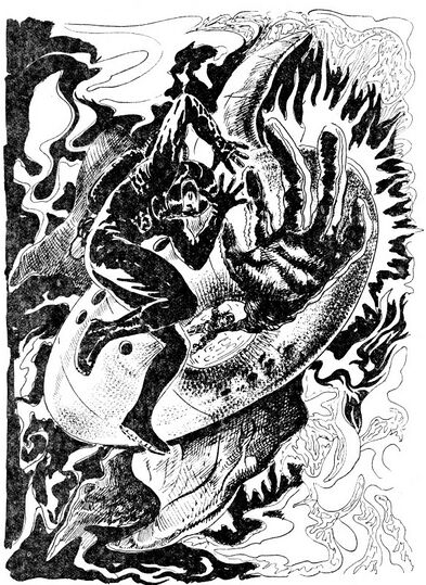 Impressionen Atlan 122 Zeichner: Johnny Bruck © Heinrich Bauer Verlag KG, Hamburg