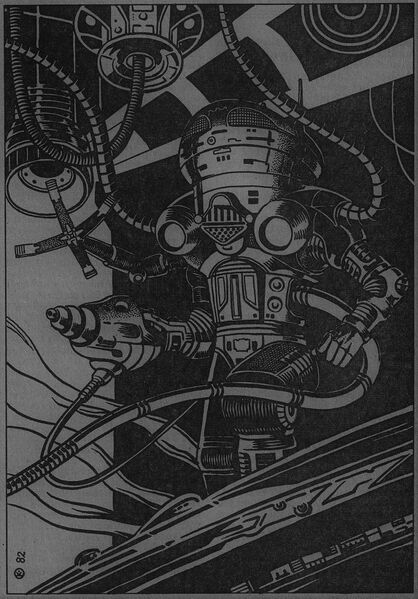 Impressionen Atlan 556 Zeichner: Themistokles Kanellakis © Heinrich Bauer Verlag KG, Hamburg