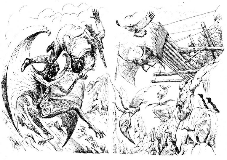 Sogantvortler Atlan 178 Zeichner: Johnny Bruck © Heinrich Bauer Verlag KG, Hamburg