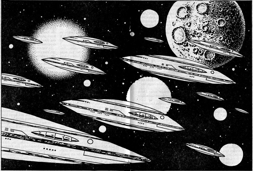 Impressionen Atlan 651 Zeichner: Themistokles Kanellakis © Heinrich Bauer Verlag KG, Hamburg