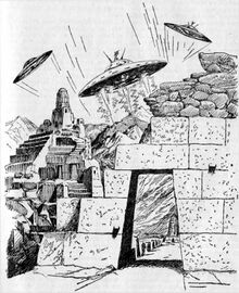 PR 436: Nazca, 29.567 v. Chr. Zeichner: Johnny Bruck © Heinrich Bauer Verlag KG, Hamburg