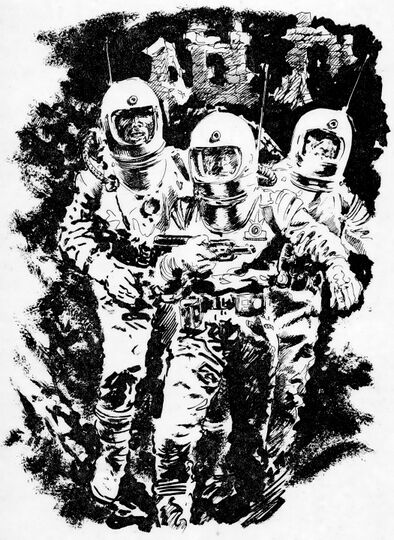 Impressionen Atlan 172 Zeichner: Johnny Bruck © Heinrich Bauer Verlag KG, Hamburg