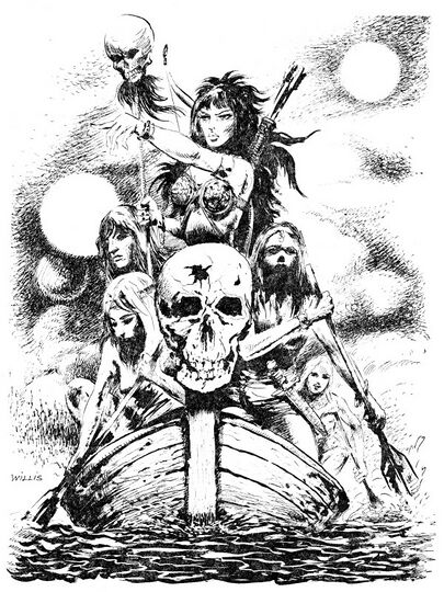 Impressionen Atlan 135 Zeichner: Willis (Johnny Bruck) © Heinrich Bauer Verlag KG, Hamburg