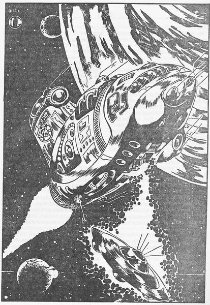 Impressionen Atlan 524 Zeichner: Dirk Geiling © Heinrich Bauer Verlag KG, Hamburg