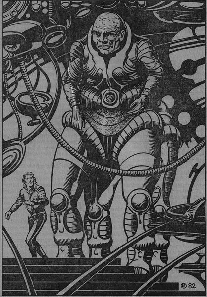 Ysterone Atlan 550 Zeichner: Themistokles Kanellakis © Heinrich Bauer Verlag KG, Hamburg