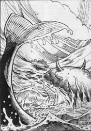 Quintatha (Jagd auf einen Titanen) PR 2118 Zeichner: Michael Wittmann © Heinrich Bauer Verlag KG, Hamburg