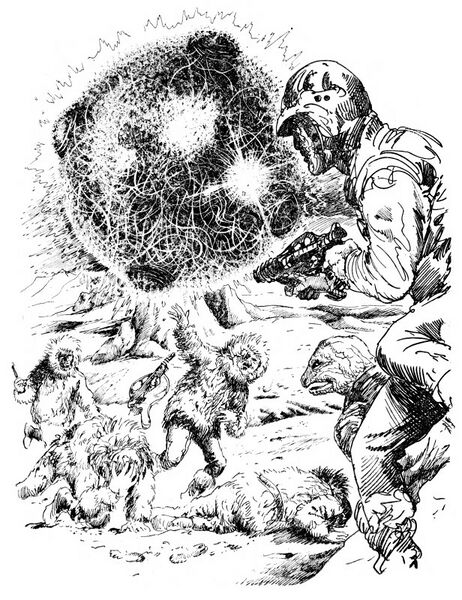 Impressionen Atlan 206 Zeichner: Johnny Bruck © Heinrich Bauer Verlag KG, Hamburg