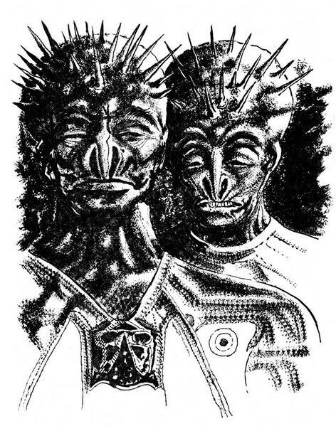 Impressionen Atlan 204 Zeichner: Johnny Bruck © Heinrich Bauer Verlag KG, Hamburg