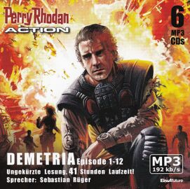Hörbücher Demetria Sammelbox (6 MP3-CDs) Zeichner: Dirk Schulz © Eins A Medien GmbH, Köln