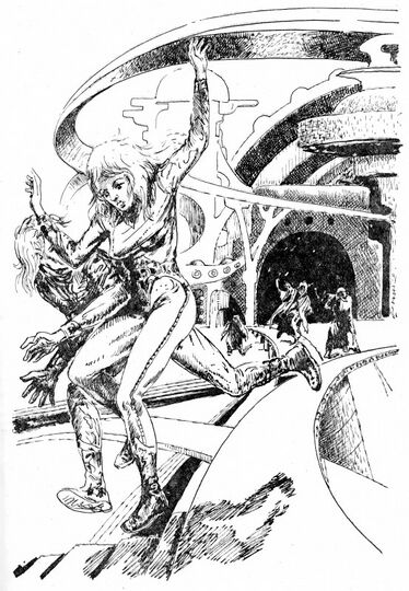 Impressionen Atlan 120 Zeichner: Johnny Bruck © Heinrich Bauer Verlag KG, Hamburg