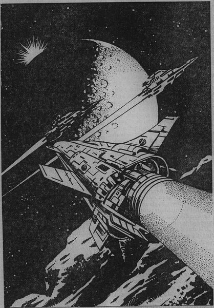 Impressionen Atlan 558 Zeichner: Themistokles Kanellakis © Heinrich Bauer Verlag KG, Hamburg