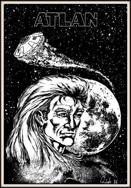 Atlan und die STERNSCHNUPPE Atlan 800 Zeichner: Robert Straumann © Heinrich Bauer Verlag KG, Hamburg