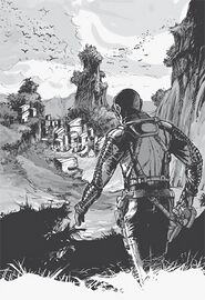 Auf T-1 - Leben außerhalb TRAITORS (Monkey) PR 2528 Zeichner: Dirk Schulz/Horst Gotta © Heinrich Bauer Verlag KG, Hamburg