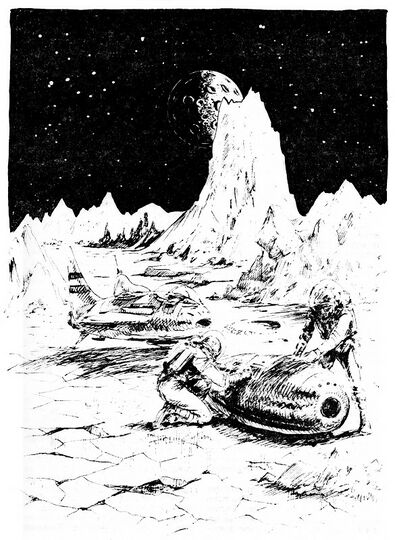 Impressionen Atlan 129 Zeichner: Johnny Bruck © Heinrich Bauer Verlag KG, Hamburg