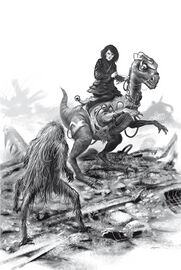 Pü S'Karbunc und Satwa (bei Lauscha) PR 2537 Zeichner: Swen Papenbrock © Heinrich Bauer Verlag KG, Hamburg