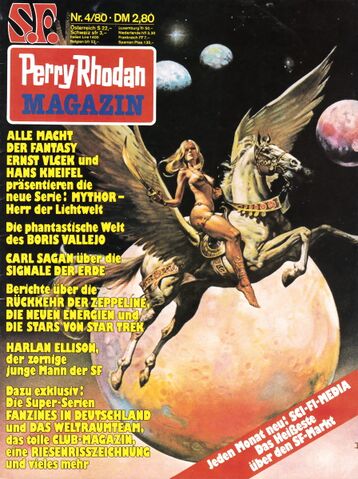 Band 14: Perry Rhodan Magazin 4/80 Zeichner: Boris Vallejo © Heinrich Bauer Verlag KG, Hamburg