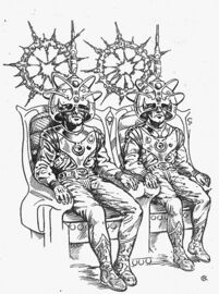 Heft PR 963: Wahrheitsfindung im Psycho-Labor Zeichner: Themistokles Kanellakis © Heinrich Bauer Verlag KG, Hamburg