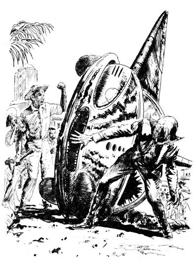 Impressionen Atlan 190 Zeichner: Johnny Bruck © Heinrich Bauer Verlag KG, Hamburg