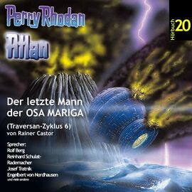Hörspiel 20: Der letzte Mann der OSA MARIGA (Traversan-Zyklus 6), Zeichner: Stefan Lechner, © Eins A Medien GmbH, Köln
